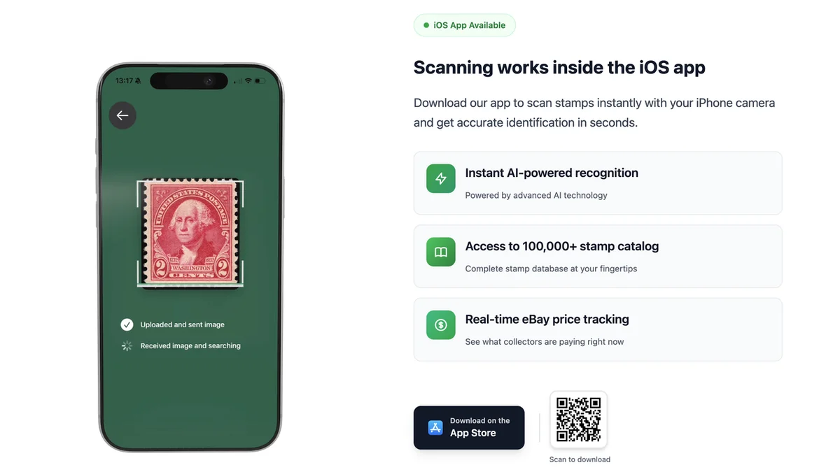 Stamps Identifier screenshot